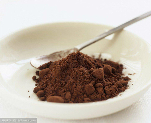 Polvo de cacao alcalizado sin azucarar profesional 10-12% HACCP amargo marrón claro al polvo de Brown oscuro