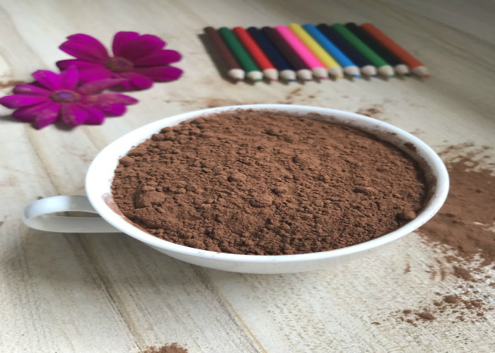 10-14 25Kg ISO9001 AF01 alcalizaron el polvo de cacao con rojizo al marrón oscuro