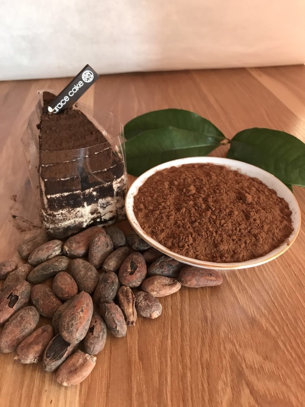Polvo de cacao alcalizado sin azucarar fino, polvo de cacao oscuro de la hornada IS022000