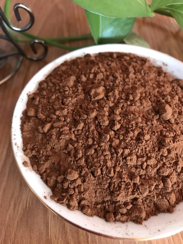Polvo de cacao de alto grado en grasas oscuro de Brown, Shigella natural orgánico de la negativa del polvo de cacao