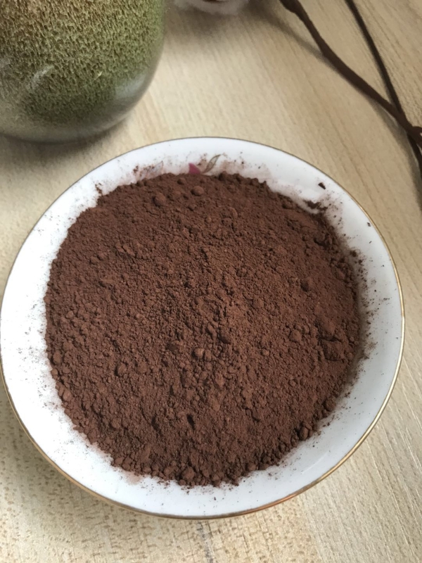 Polvo de cacao de alto grado en grasas ISO9001, polvo de cacao de Brown oscuro sin gusto extranjero