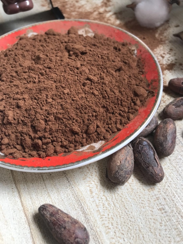 PRIMER sabor característico HALAL alcalizado Brown del cacao del polvo de cacao 10-14%