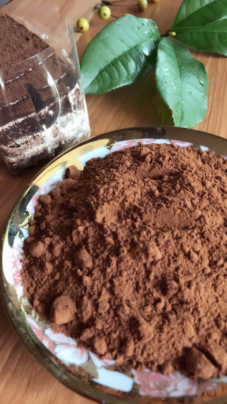Polvo de cacao bajo en grasa sano, polvo de cacao de proceso holandés oscuro para la pérdida de peso